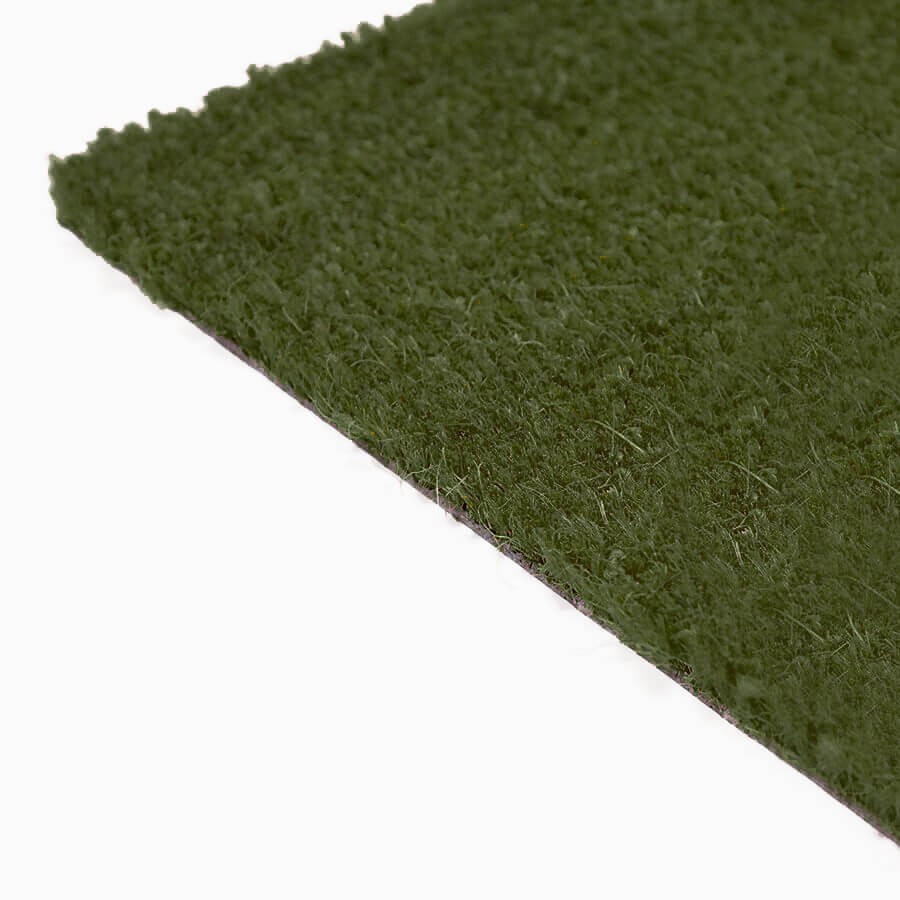 Felpudo de coco teñido Verde - Felpudos a medida