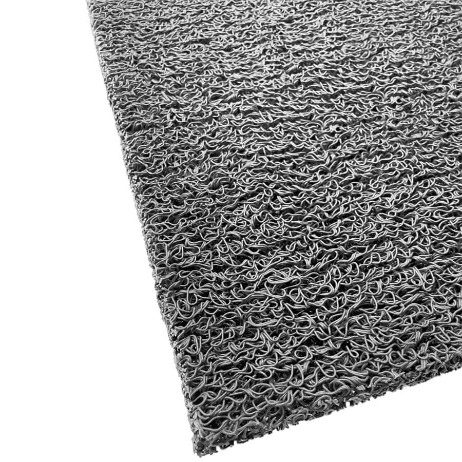 Felpudo de rizo de vinilo Krolle gris