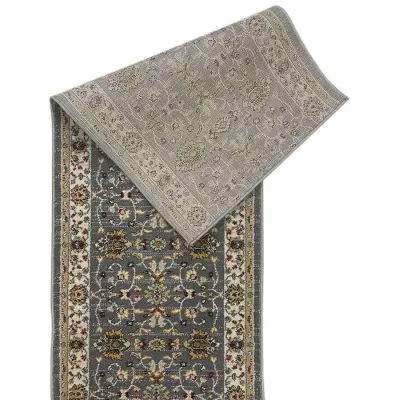 Alfombra pasillo Classic Plata