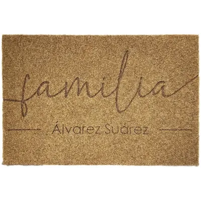 Felpudo personalizado Familia