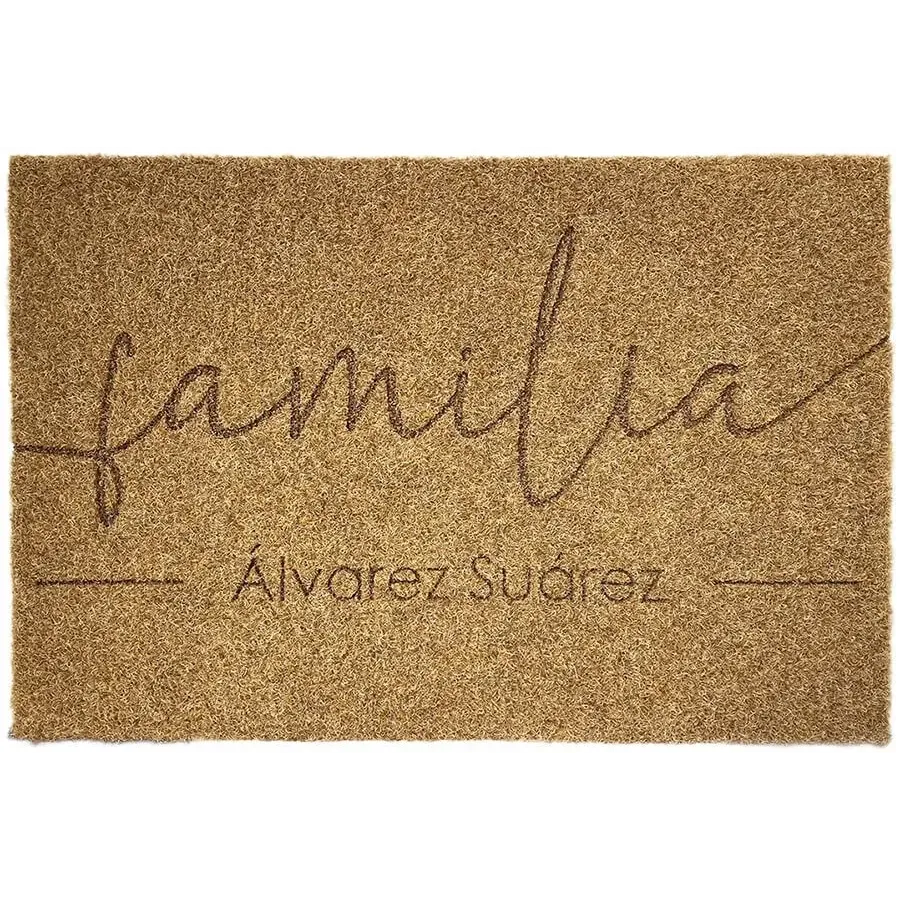 Felpudo personalizado Familia