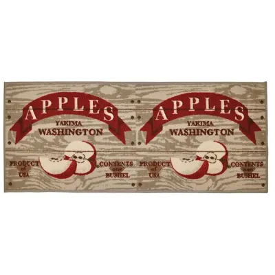 Alfombra cocina Apples