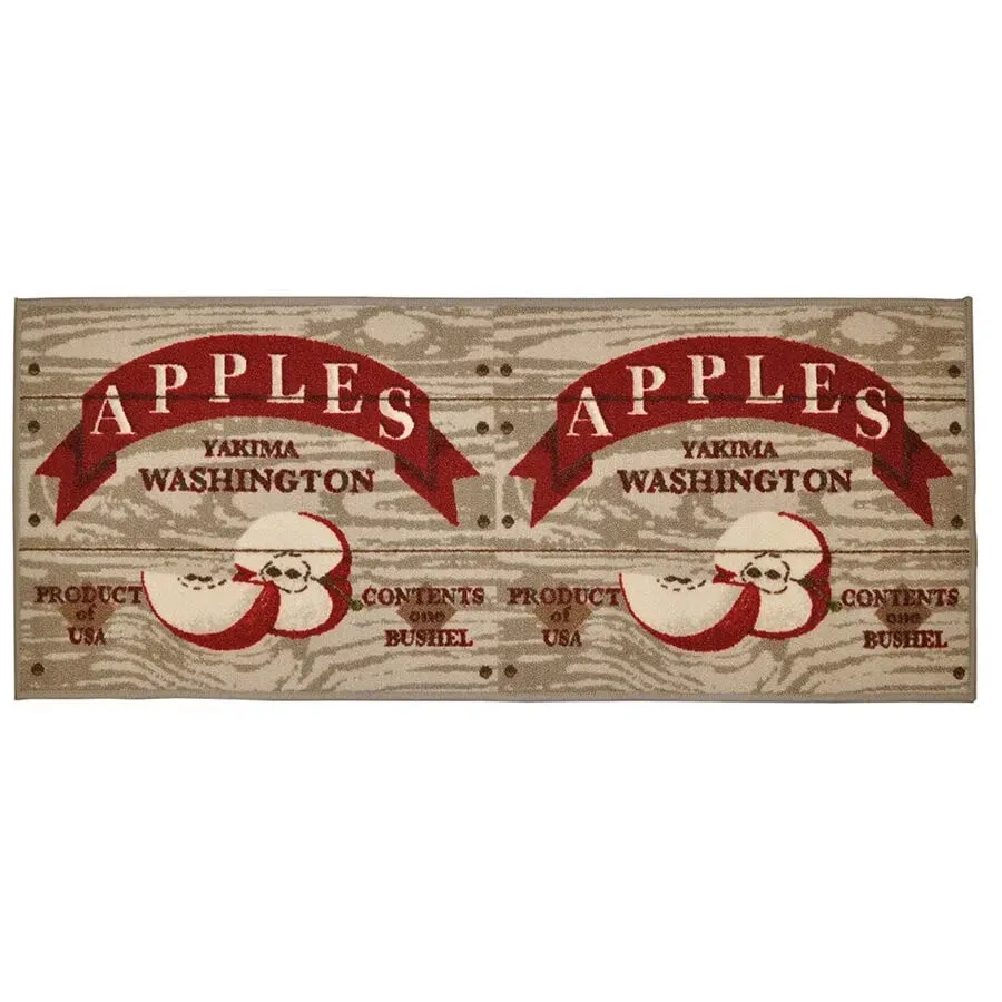 Alfombra cocina Apples